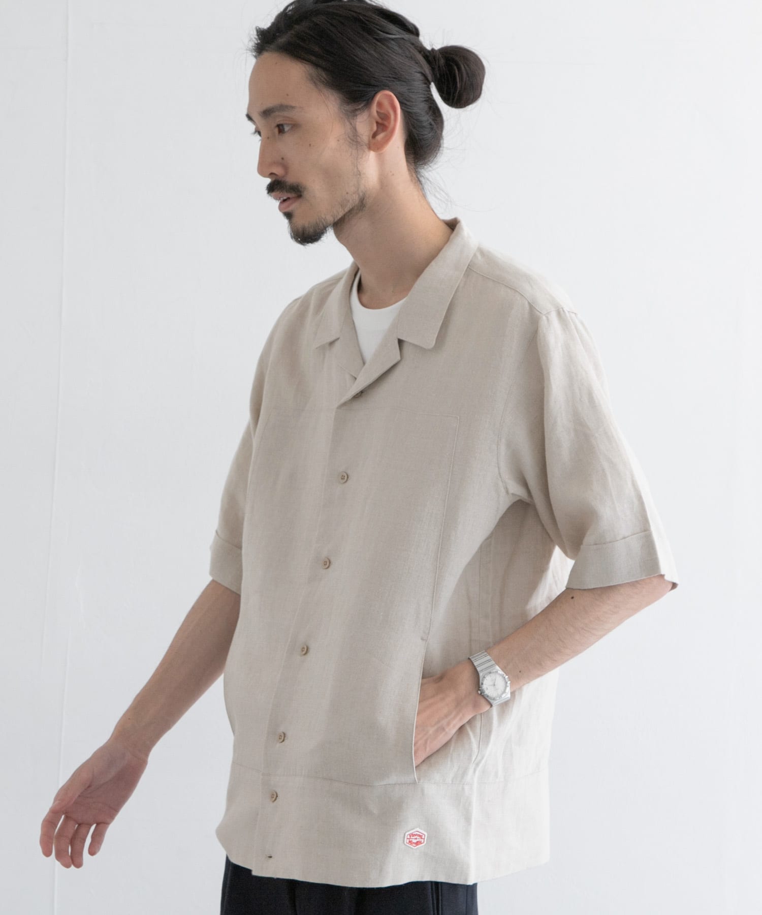 Vincent Et Mireille Linen Open Collar Shirts Vm1sl1611um05 Urban Research公式ファッション通販 Vincent Et Mireille Linen Open Collar Shirts Vm1sl1611um05 Urban Research公式ファッション通販