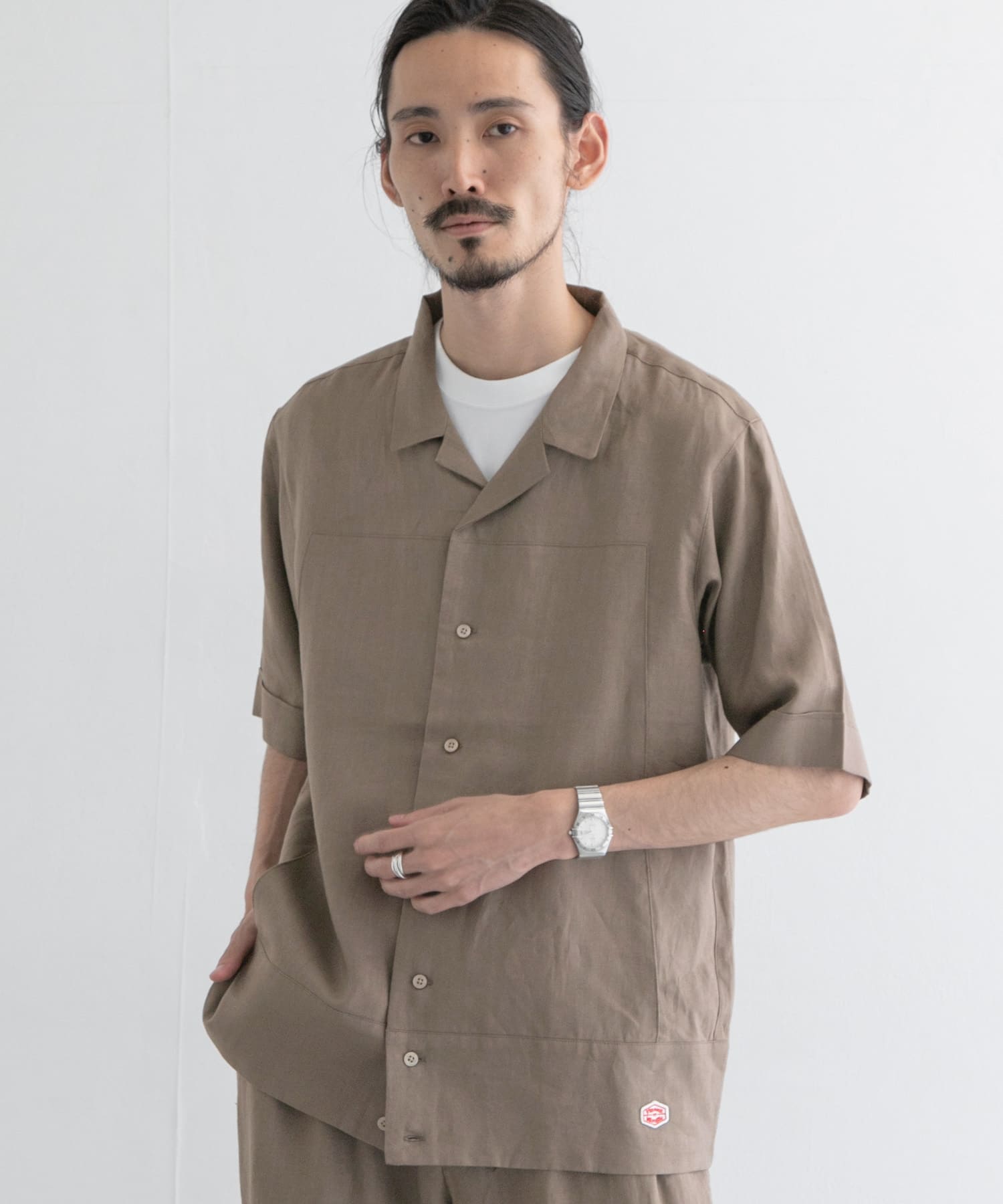 Vincent Et Mireille Linen Open Collar Shirts Vm1sl1611um05 Urban Research公式ファッション通販 Vincent Et Mireille Linen Open Collar Shirts Vm1sl1611um05 Urban Research公式ファッション通販