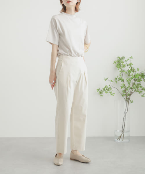『Tallサイズあり』ストレッチワイドクロップドパンツ