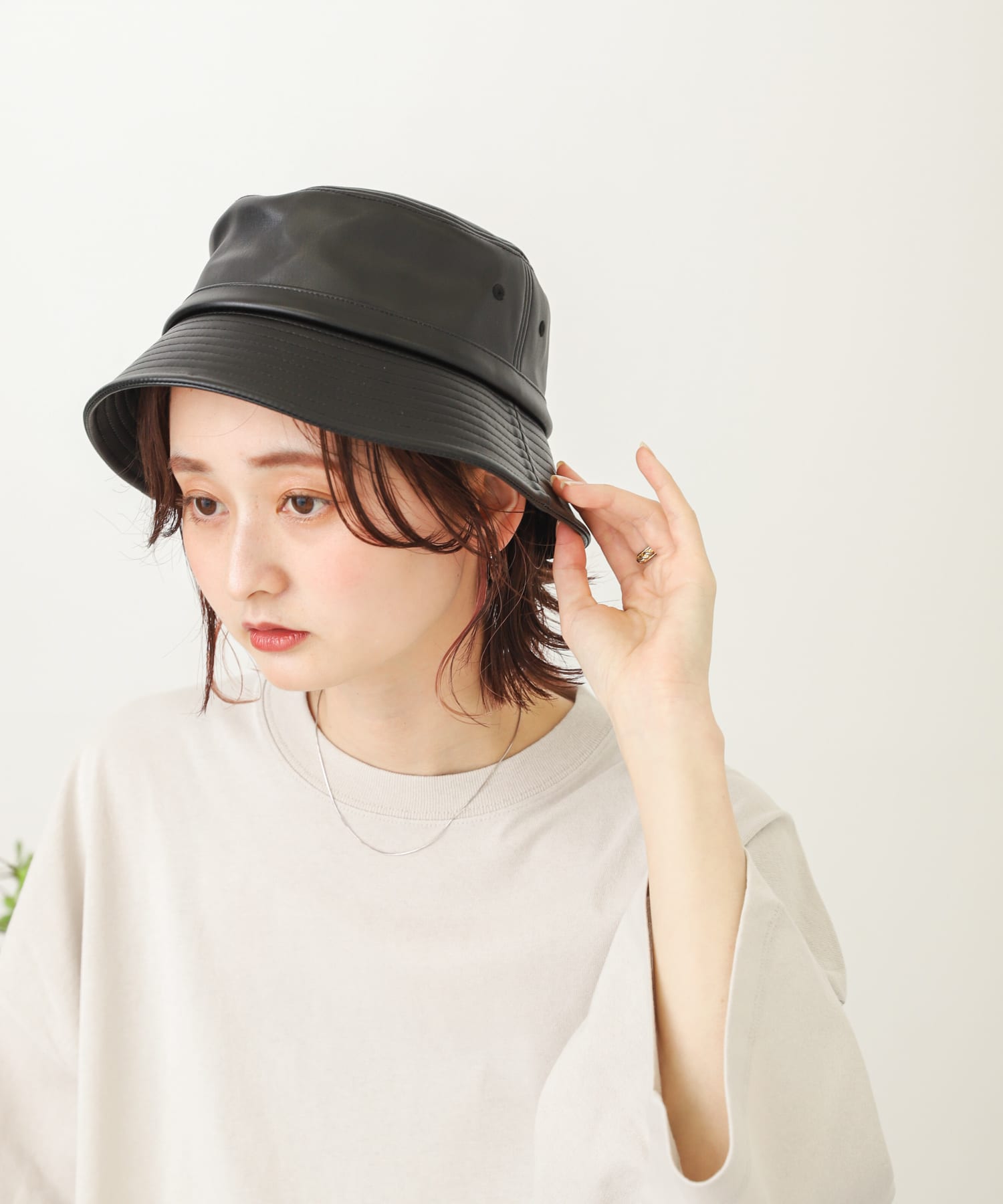 フェイクレザーバケットハット[AA14-2CN001]｜URBAN RESEARCH公式ファッション通販
