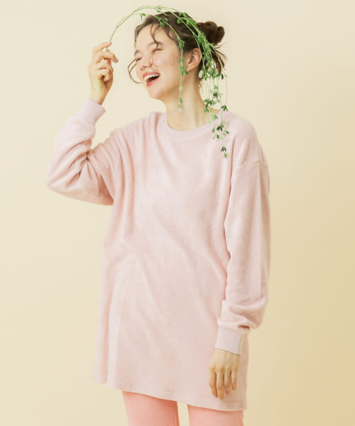 ayakawasakiコラボパイルロングTシャツ