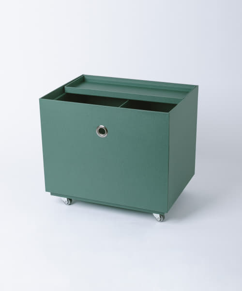 &PAPERS　FLOOR キャスター付きの収納BOX