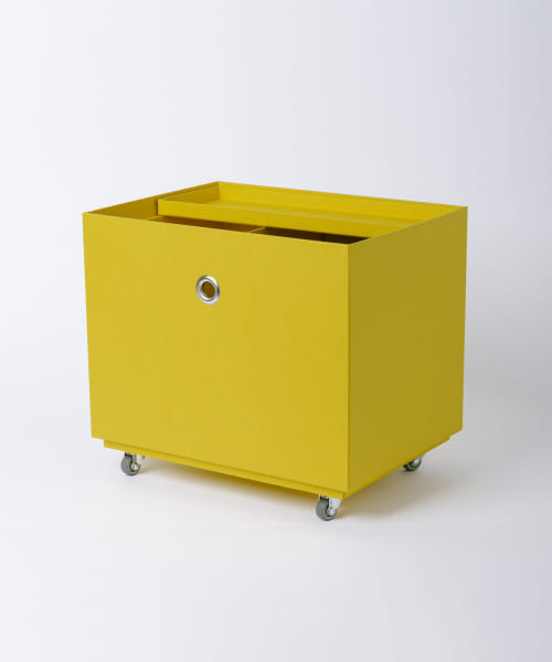 &PAPERS　FLOOR キャスター付きの収納BOX