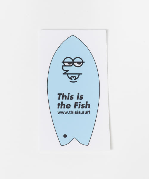 This is　This is the Fish Sticker