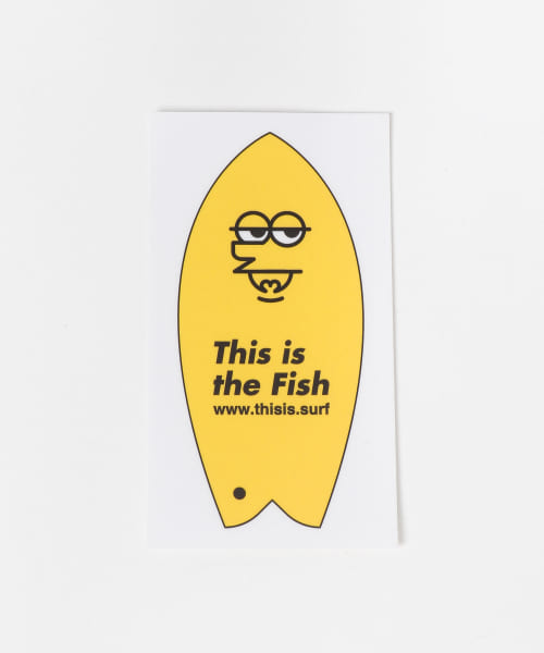 This is　This is the Fish Sticker