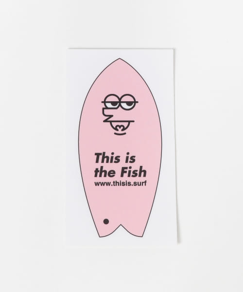 This is　This is the Fish Sticker