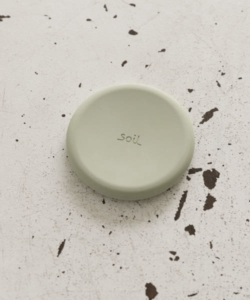 soil　SOAP DISH circle