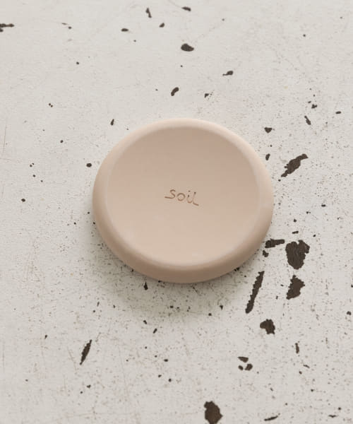soil　SOAP DISH circle