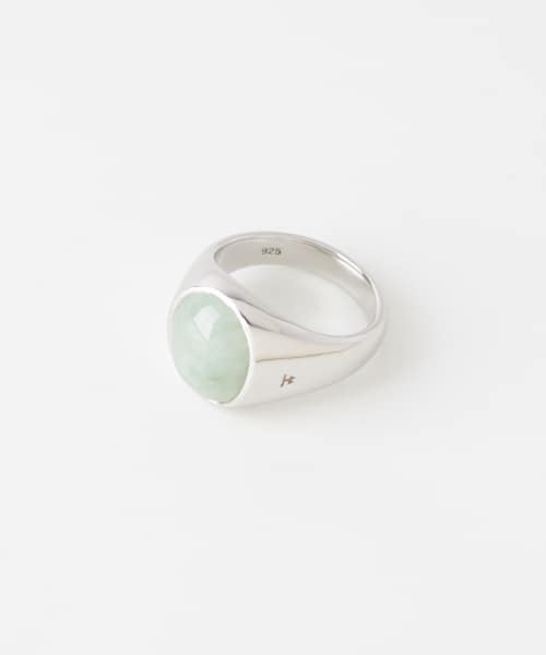 TOM WOOD　Dome Ring Jade