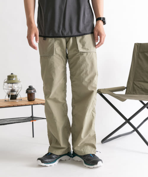 and wander　PERTEX nylon rip pants