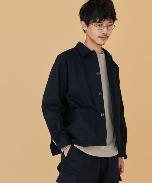 White Label ミリタリークロス ショートブルゾン