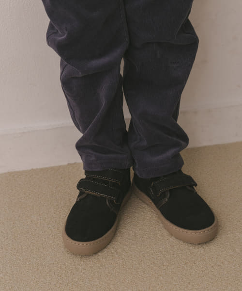 『WEB限定』Cienta　ダブルストラップハイカットスニーカー(KIDS)