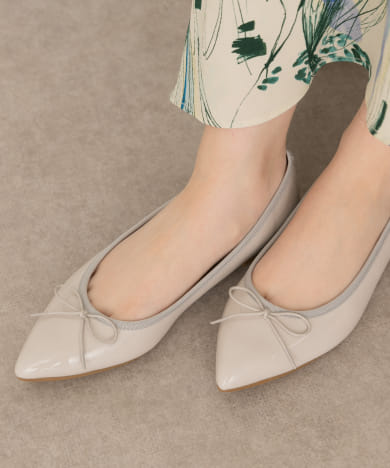 『MADE IN JAPAN』ポインテッドトゥバレエシューズ[XX24 