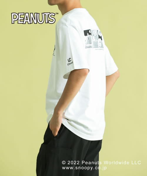 『PEANUTS(ピーナッツ)』オリジナルプリント USAコットンTシャツ B