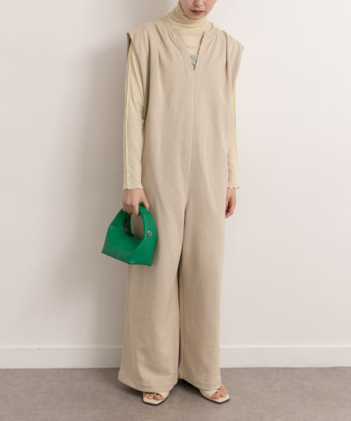 Audrey and John Wad　キーネックノースリーブサロペット