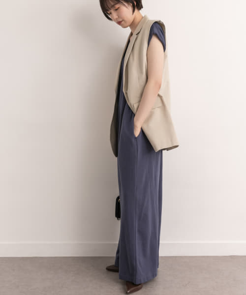 Audrey and John Wad　キーネックノースリーブサロペット