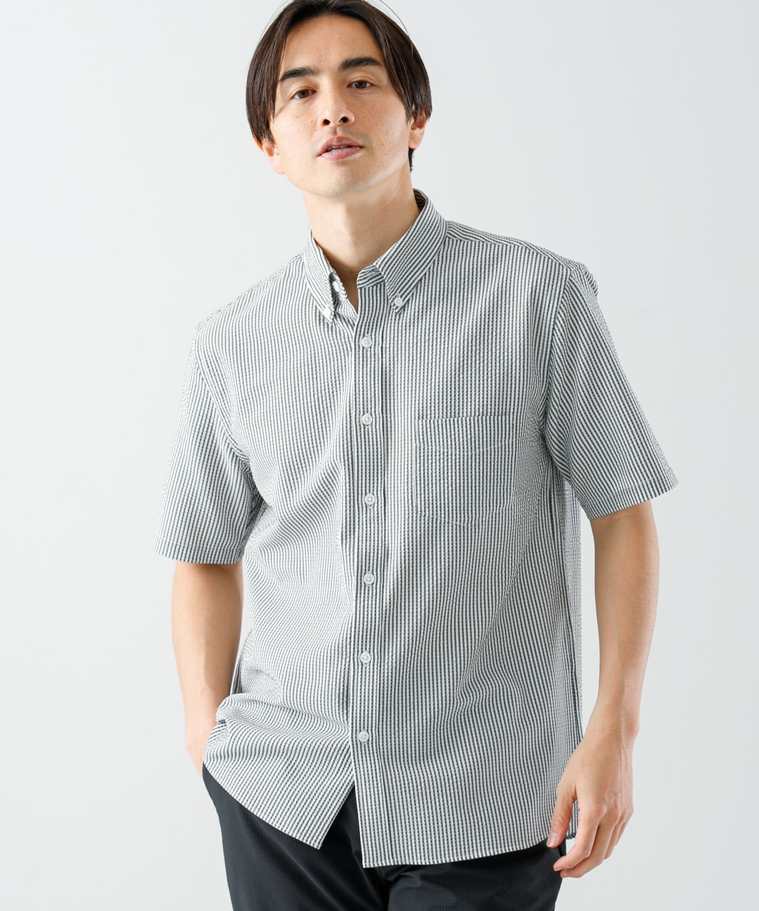 Xlサイズあり 吸水速乾 Evalet 半袖シアサッカーシャツ セットアップ対応 Ra25 13m002 Urban Research公式ファッション通販