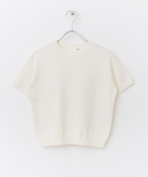 OOPS　TRUECOTTONミニロゴニット