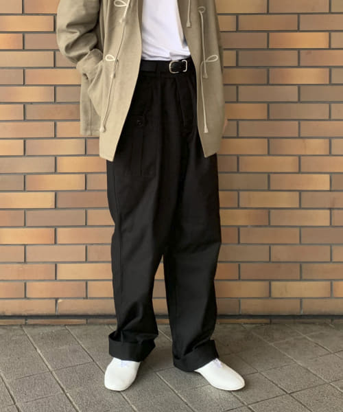 COSEI　BRITISH ID TROUSERS