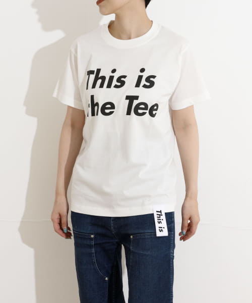This is　This is the Organic T-shirts