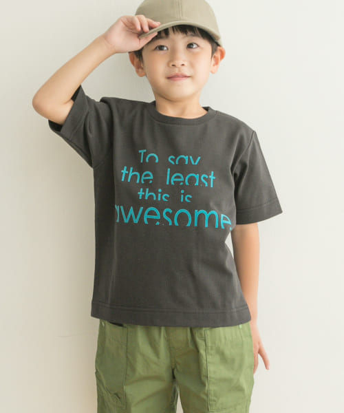 『親子リンク』FORK&SPOON　ロゴショートスリーブTシャツ(KIDS)