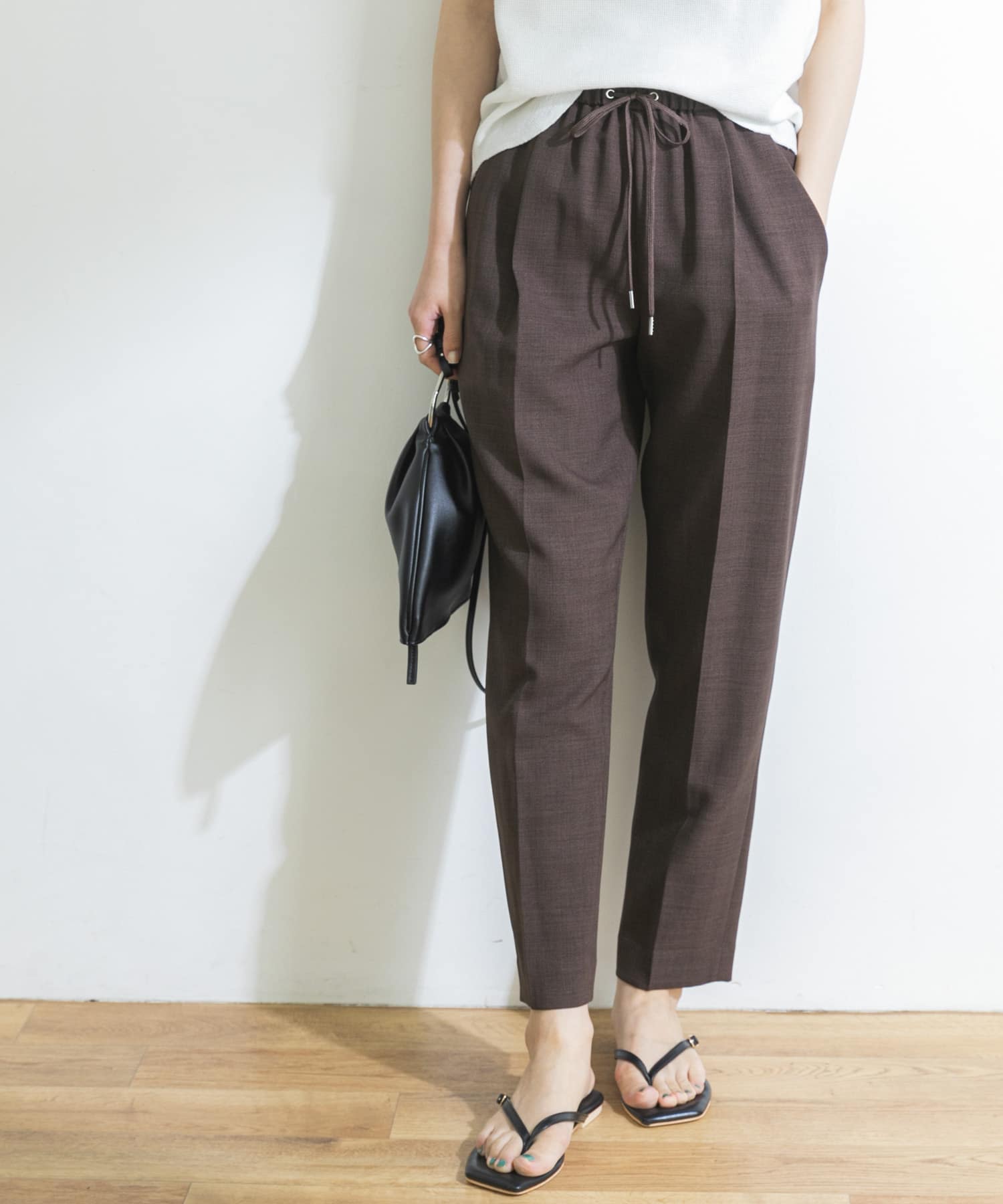リネンライクドロストテーパードパンツ[UR25-24F013]｜URBAN RESEARCH公式ファッション通販