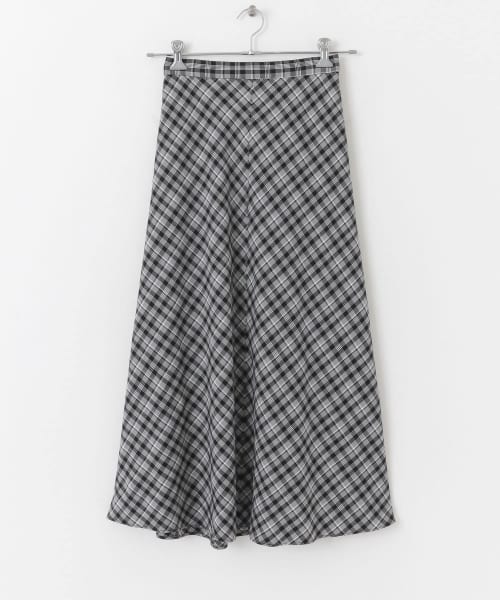 [URBAN RESEARCH][バイアスチェックフレアスカート]