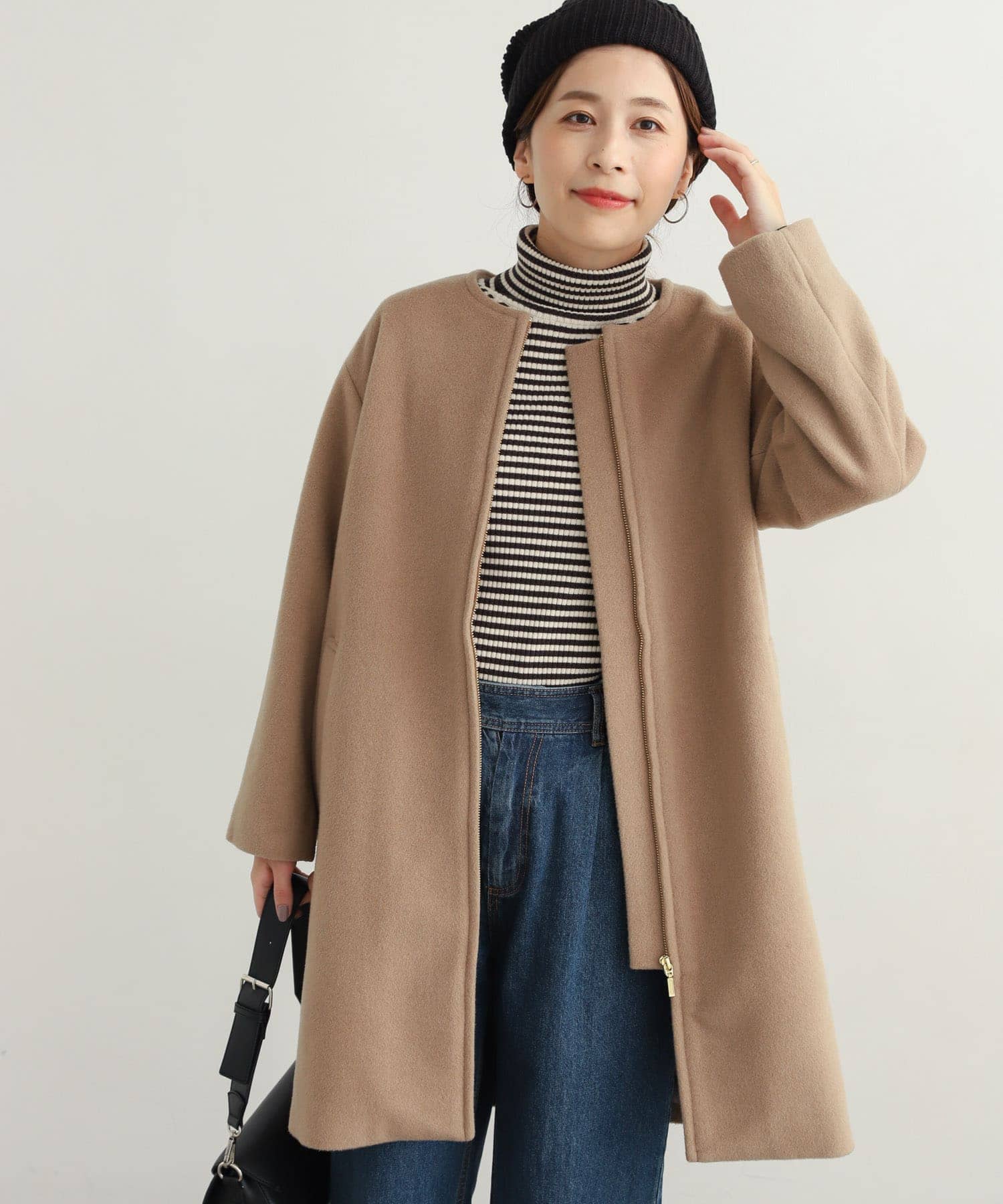 ノーカラーミドルコート[DR27-27T111]｜URBAN RESEARCH公式ファッション通販