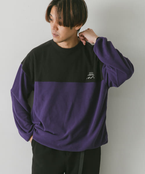 『UR TECH』フリースプルオーバー