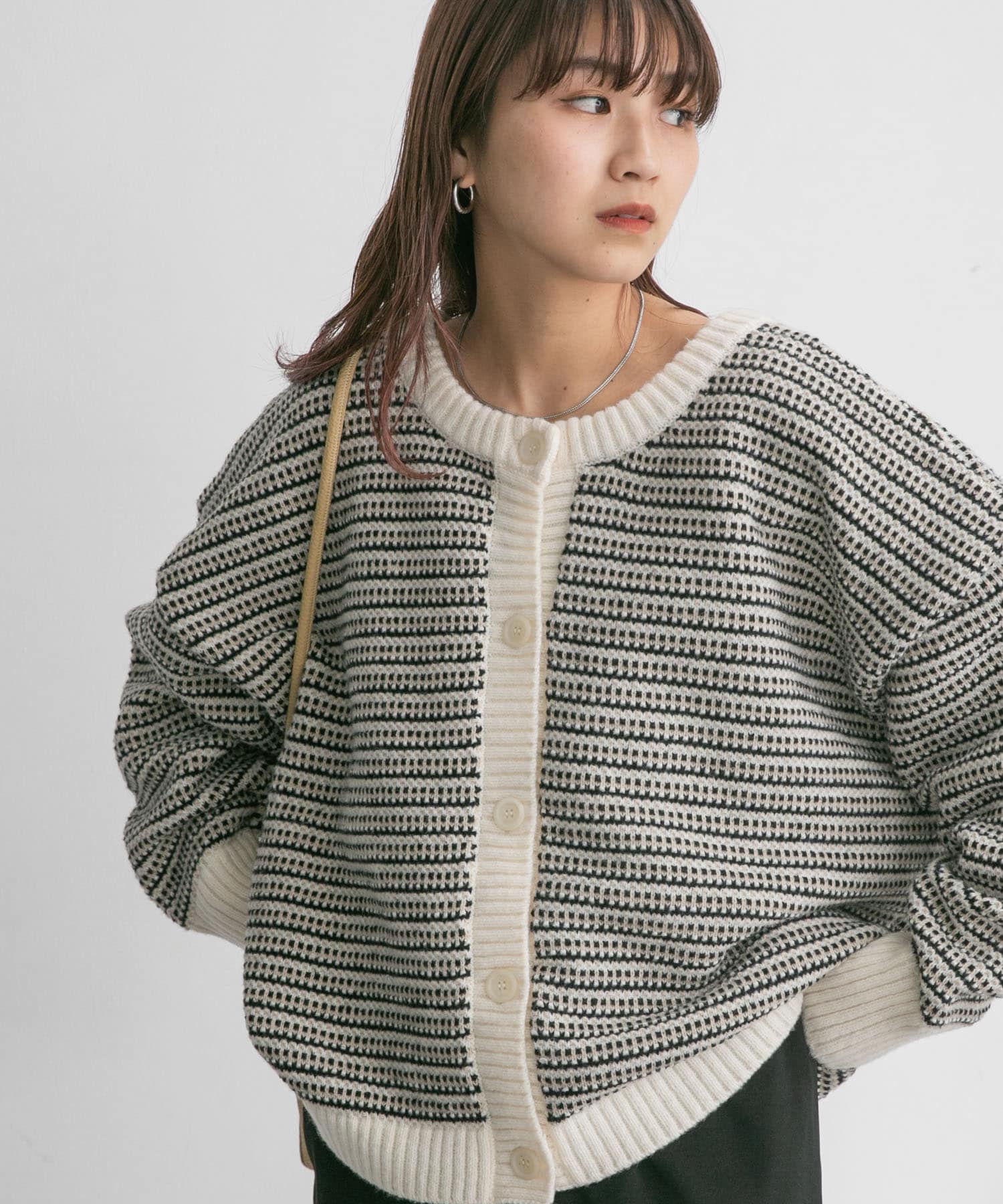 WEB/一部店舗限定』2WAYマルチボーダーニット[KW27-22V950]｜URBAN