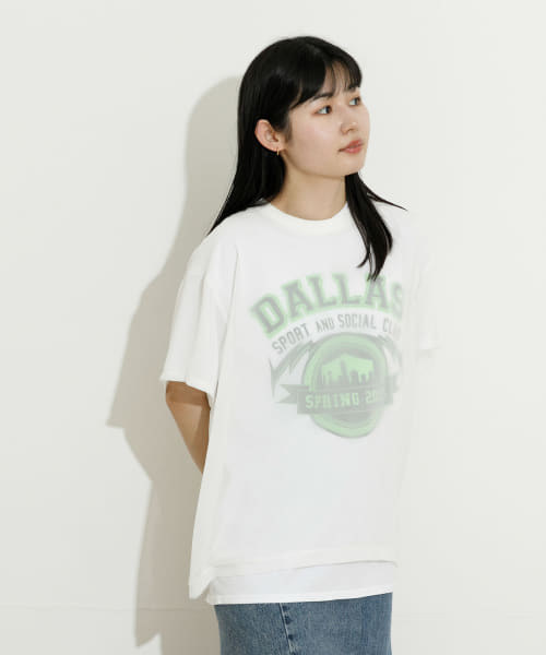 SREU　Layered T-shirts
