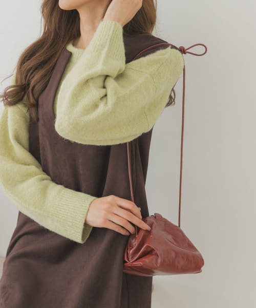 Anita Bilardi　ナッパレザーバッグ