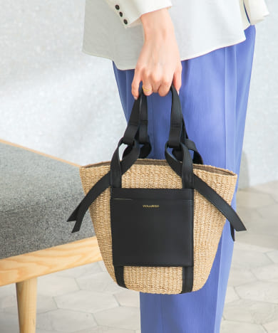 VIOLAd’ORO　アバカレザーバッグ