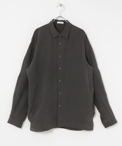 ATON　KYOTO TSURIZOME SILK SHIRTS