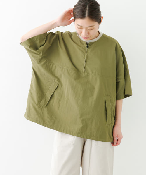 『UVカット』『撥水』『別注』WILDTHINGS×EKAL　ウィンディープルオーバー