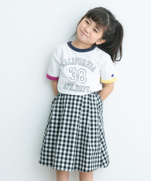 『別注』Champion×DOORS　リンガーTシャツ(KIDS)