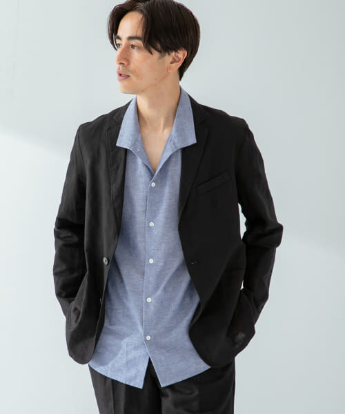 『セットアップ対応』 ハードマンズリネンガーメントダイジャケット