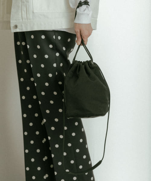 hun RODE SKO　Pouch 2WAY巾着ポーチ