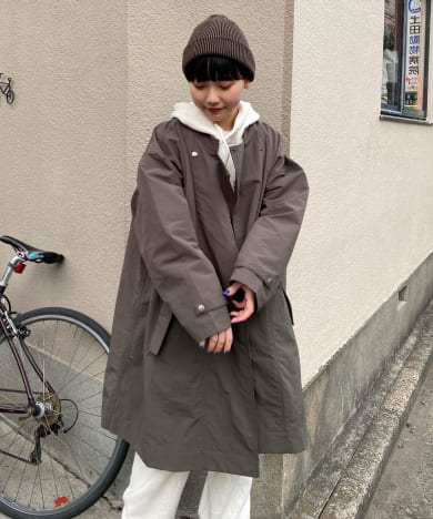 Couleur Meler オクユウカ　ナイロンビッグコート