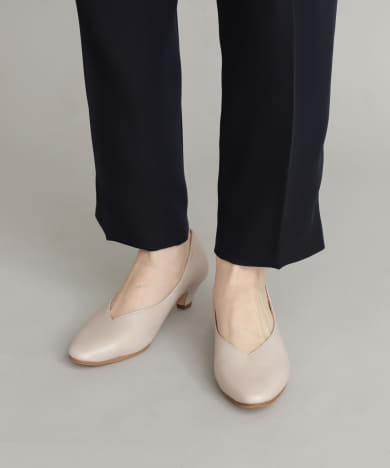 ソフトヒールパンプス