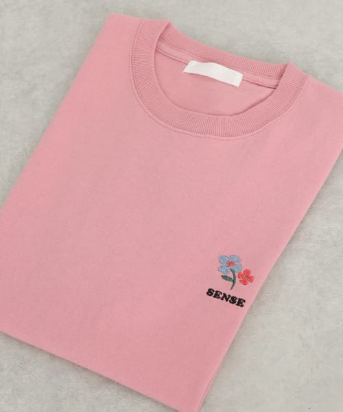 『ユニセックス』ポップアートシシュウTシャツ(5分袖)A