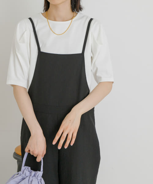 『UR TECH ひやサラクール』 袖タックTシャツ
