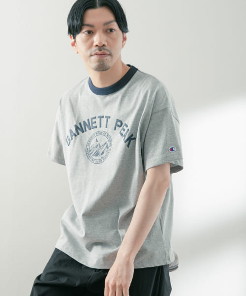 Champion　SHORT SLEEVE CAMP T-SHIRTS