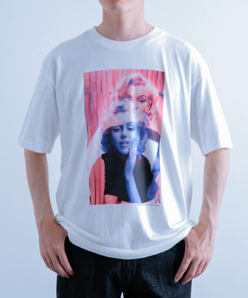 SCREEN STARS　LIFEフォト コラージュプリントTシャツ