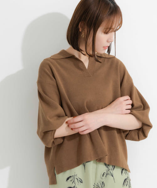 MANON　OVER SKIPPER KNIT