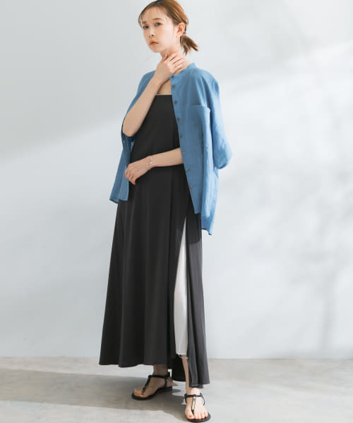 ESLOW　LATERED CAMISOLE DRESS
