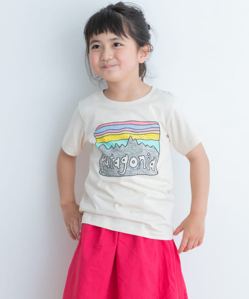 patagonia　Baby ROC Fitz Roy SkiesT-Shirts(KIDS)