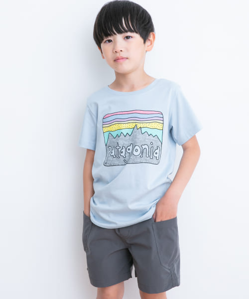 patagonia　Baby ROC Fitz Roy SkiesT-Shirts(KIDS)