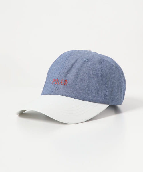 POLeR　CHAMBRAY DAD CAP