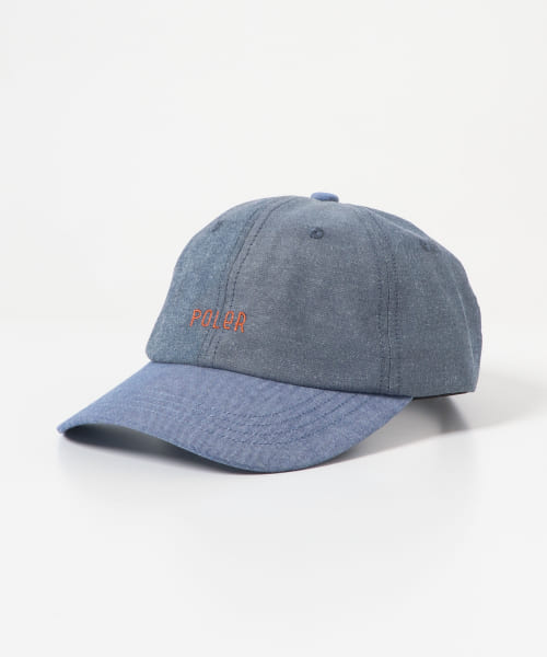 POLeR　CHAMBRAY DAD CAP